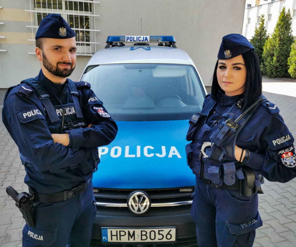 Białystok. Mężczyzna dostał ataku epilepsji. Pomogli mu policjanci