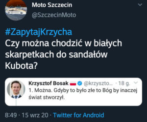 Hasztag #zapytajBosaka bije rekordy popularności w sieci. Zobaczcie najlepsze MEMY!  [GALERIA]