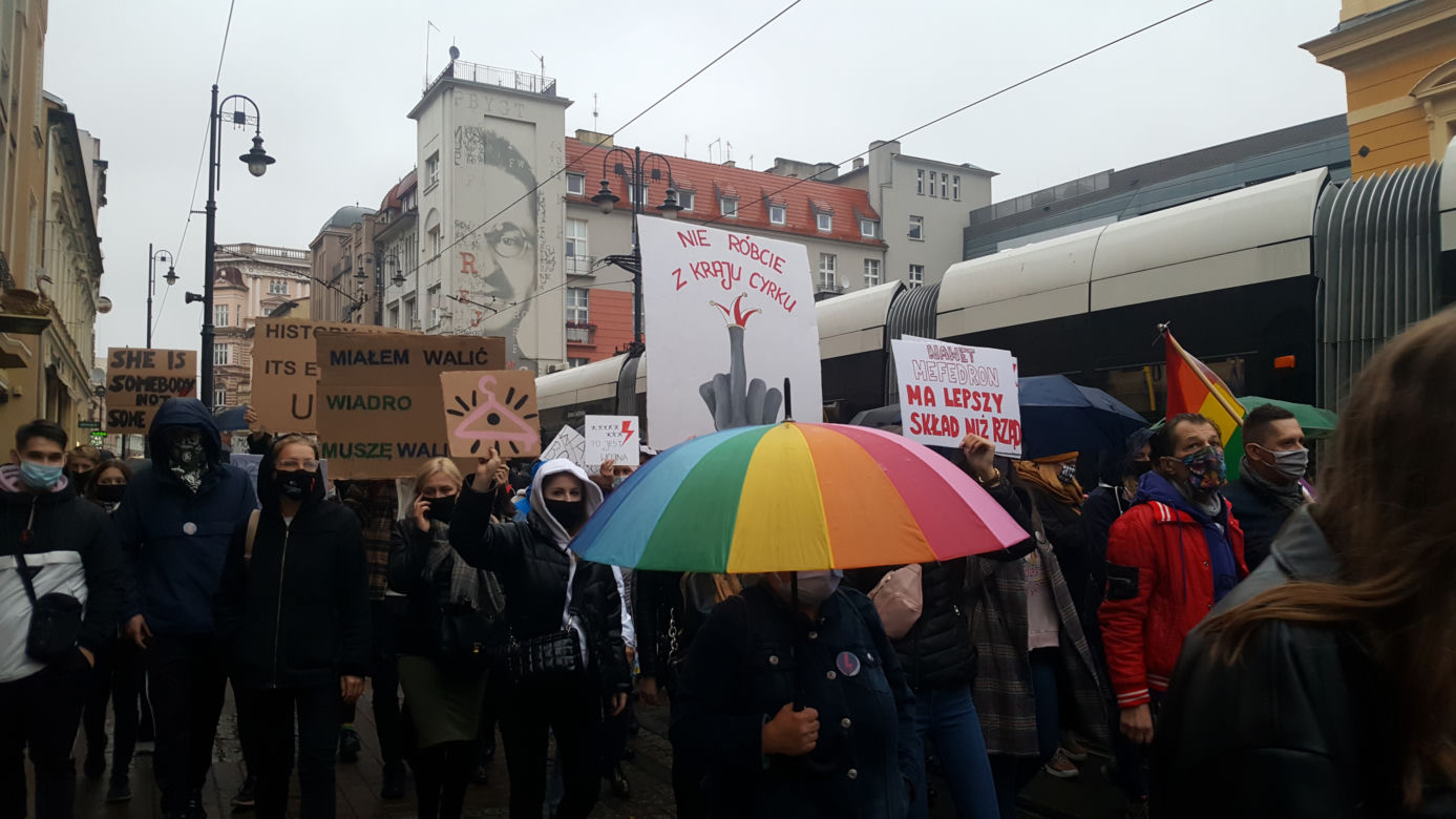 Poniedziałkowy protest w Bydgoszczy