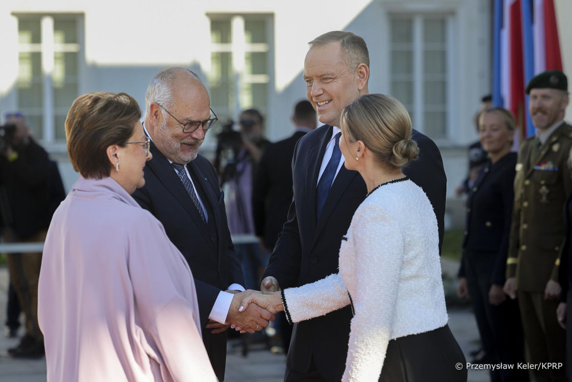 Para prezydencka z Estonii w Polsce. To pożegnalna wizyta