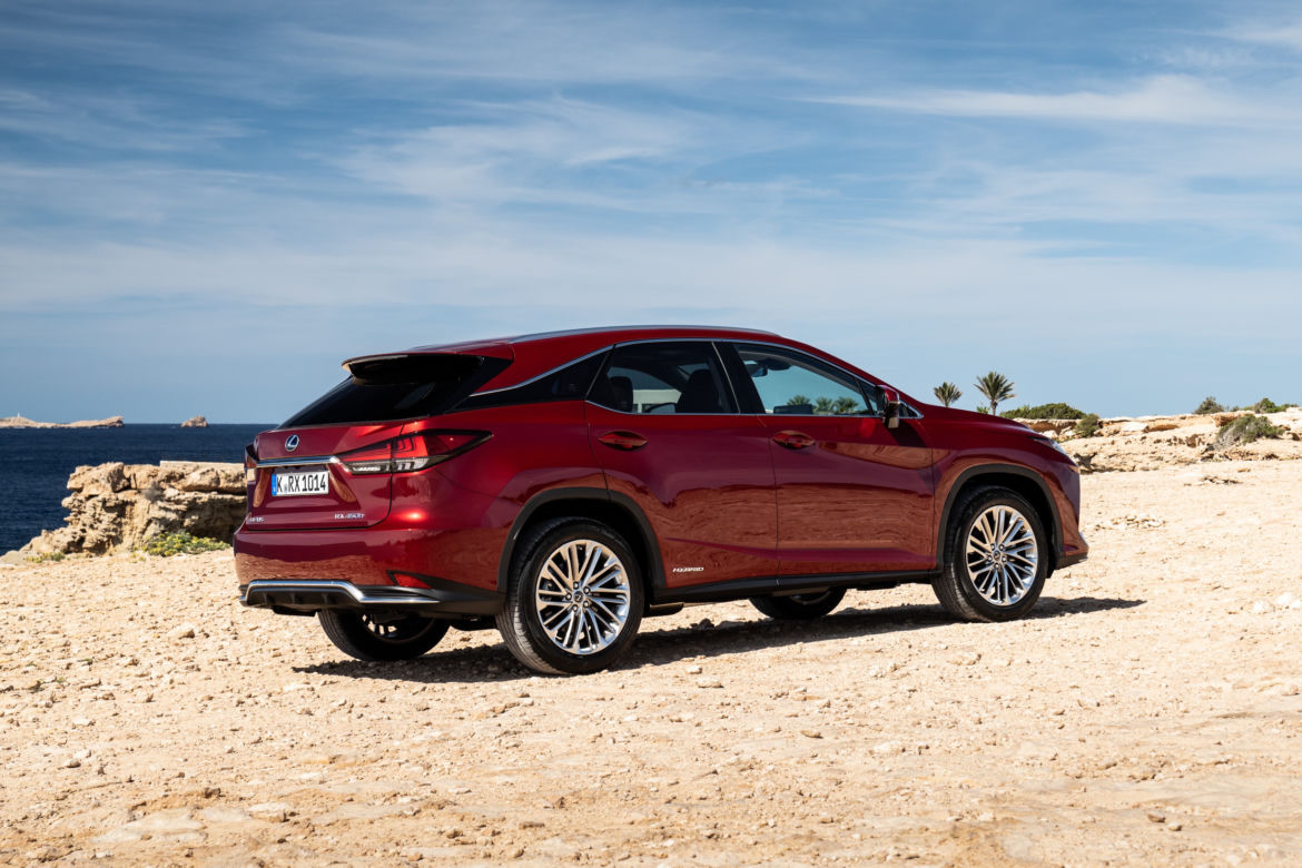 Lexus RX czwarta generacja lifting 2020