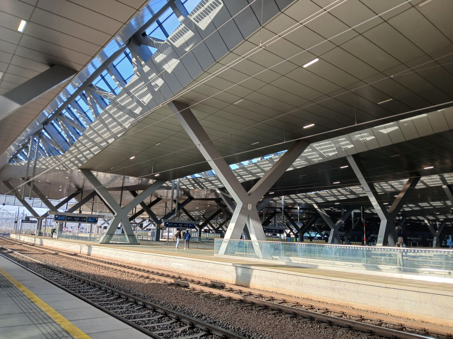 Dworzec kolejowy Warszawa Zachodnia po otwarciu