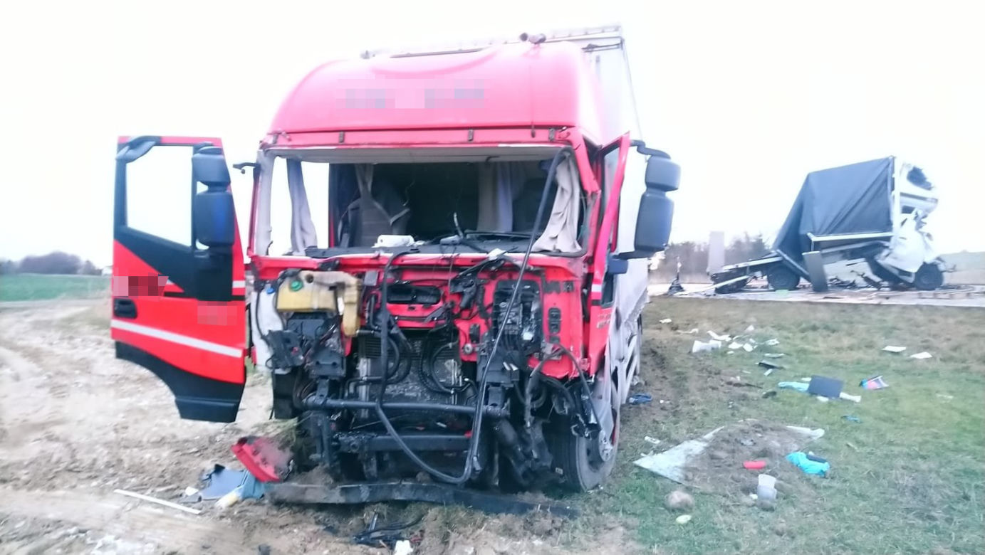 Koszmarny wypadek w Gościeradzu koło Bydgoszczy. Nie żyje 24-latek