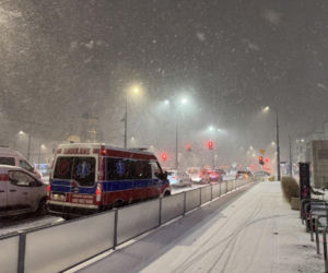 Śnieżny armagedon w Warszawie