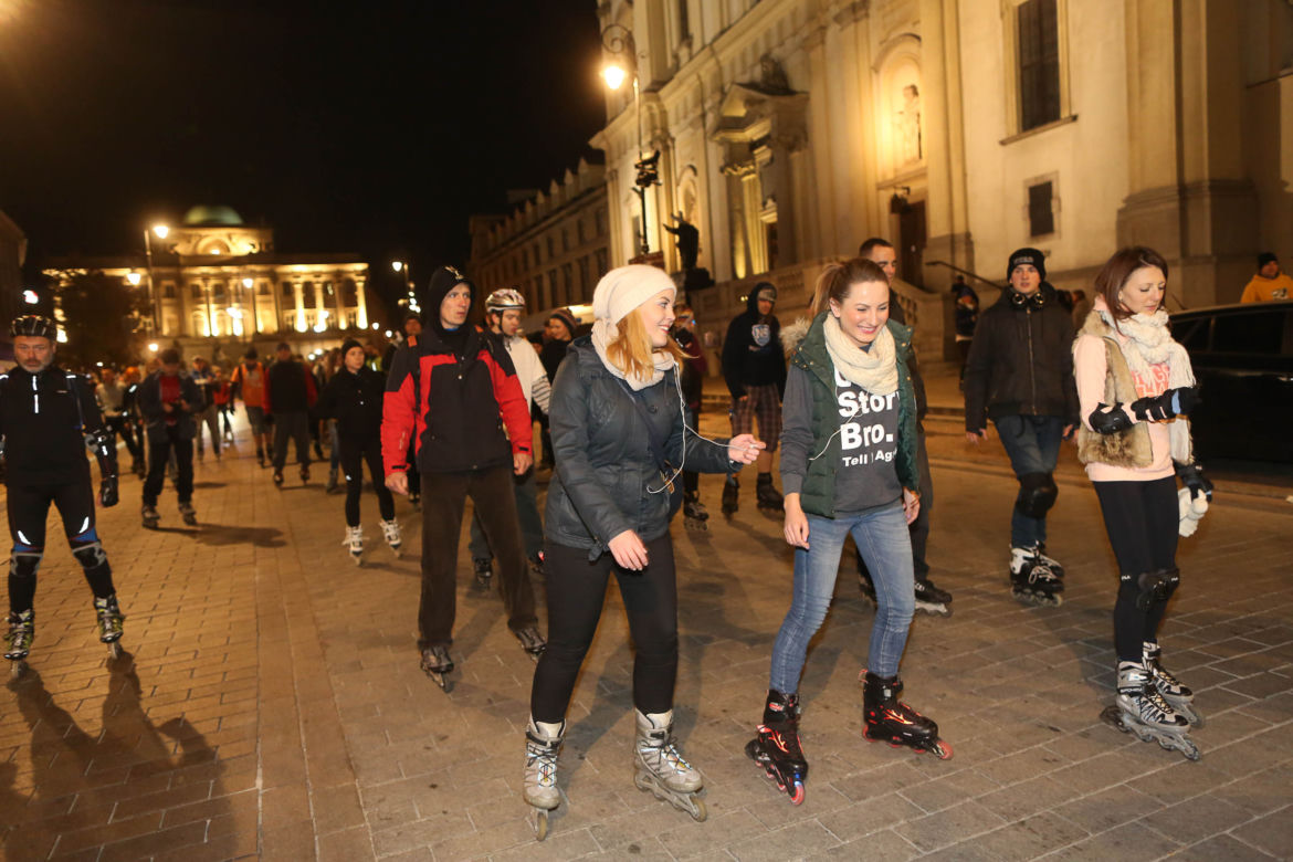 Nightskating Warszawa