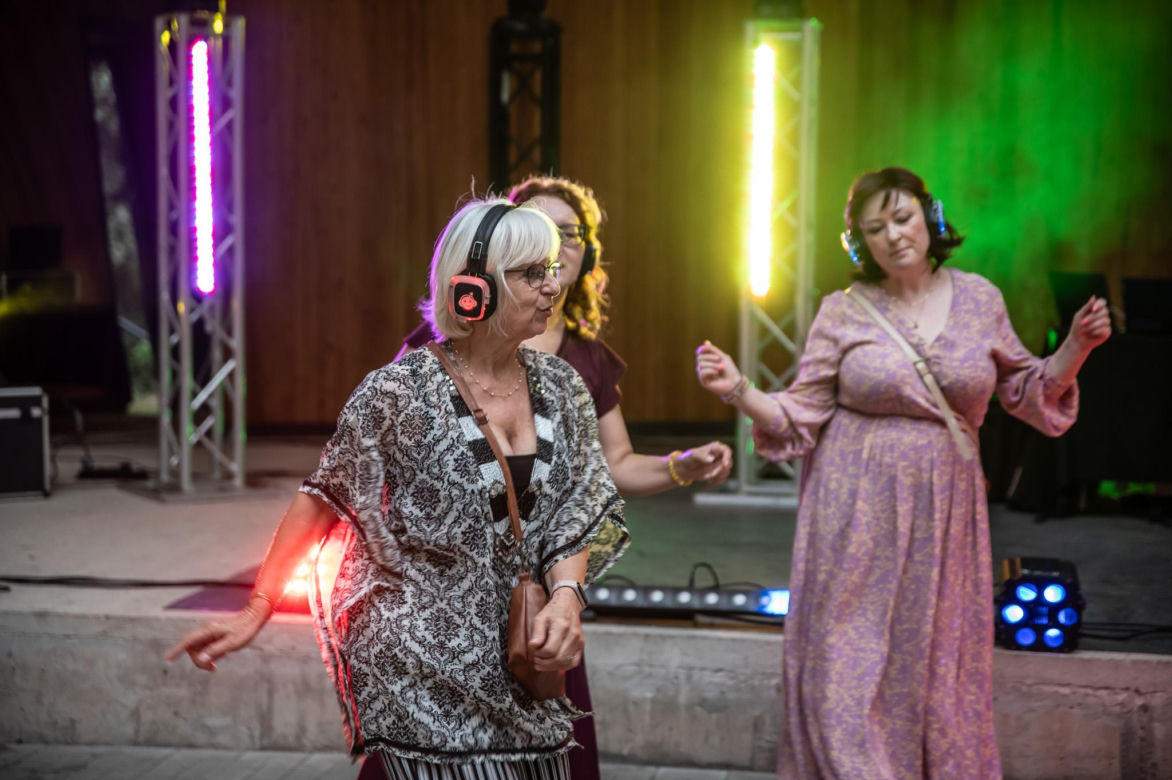 Silent Disco rozgrzało Starachowice! Sprawdź, jak bawili się mieszkańcy na wyjątkowej imprezie