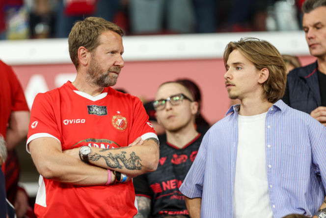 Widzew Łódź - Lech Poznań: Zdjęcia kibiców z meczu 6. kolejki PKO BP Ekstraklasy