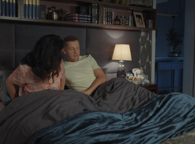 M jak miłość, odcinek 1903: Kinga (Katarzyna Cichopek), Piotrek (Marcin Mroczek)