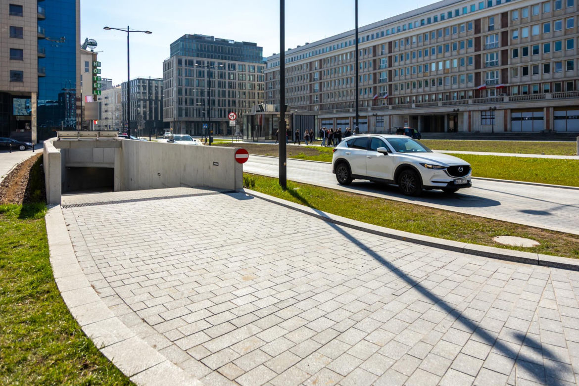Nowy parking podziemny w centrum Warszawy