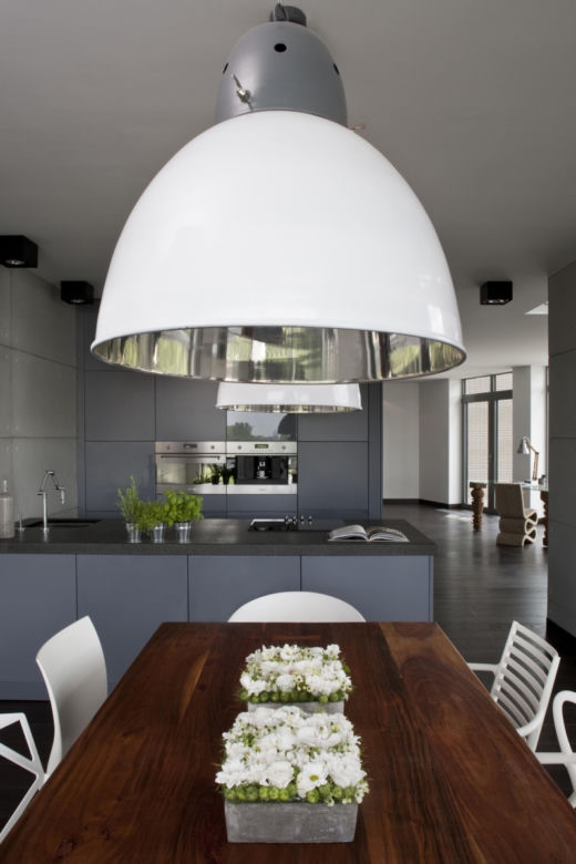 Woronicza Qbik w wersji industrialnej: loft aranżacja