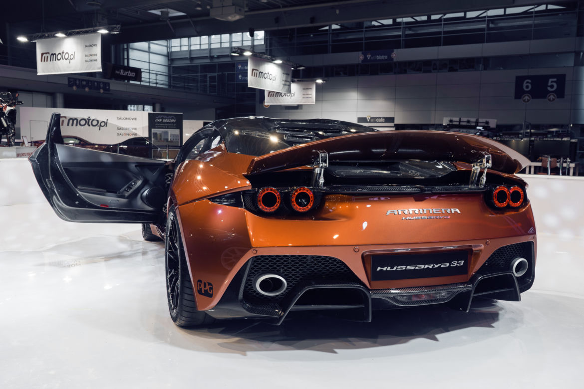 Arrinera Hussarya na targach Poznań Motor Show 2017