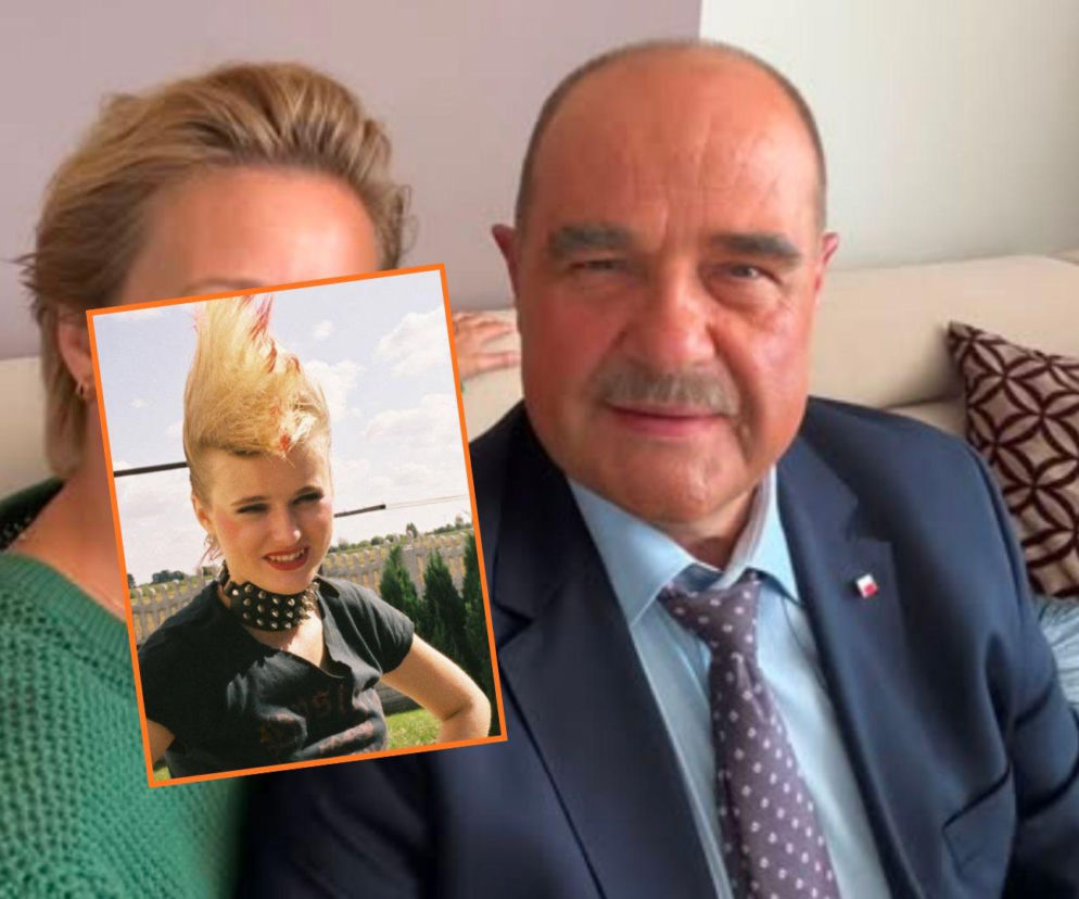 Cezary Żak i Marta Chodorowska na planie serialu. Na miniaturze obok aktorka z irokezem. O Ranczu przeczytasz na Eska.
