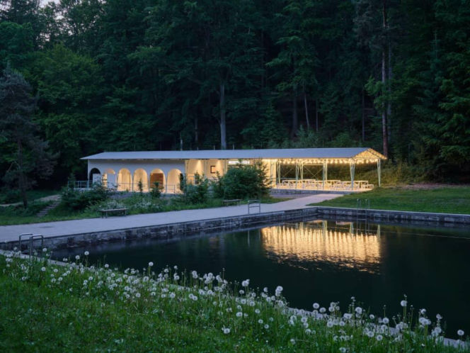 leśne kąpielisko w Liberecu