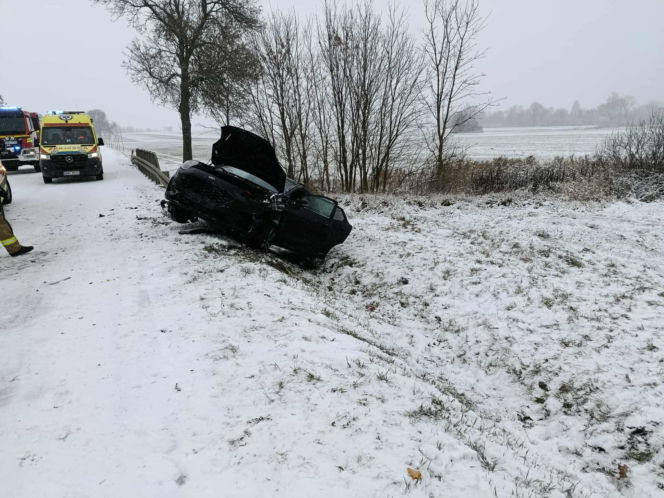 Wypadek pod Grębkowem