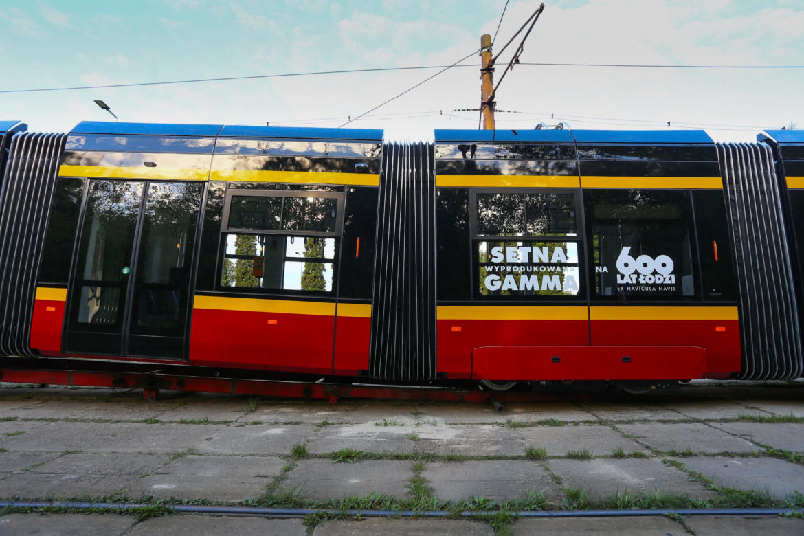 21. tramwaj Moderus Gamma dotarł do Łodzi