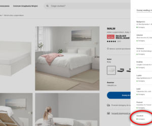 Drobna usterka na stronie IKEA wzbudziła spore zainteresowanie wśród mieszkańców Szczecina