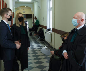 Tomasz Komenda przyszedł do opolskiego sądu na odczytanie wyroku