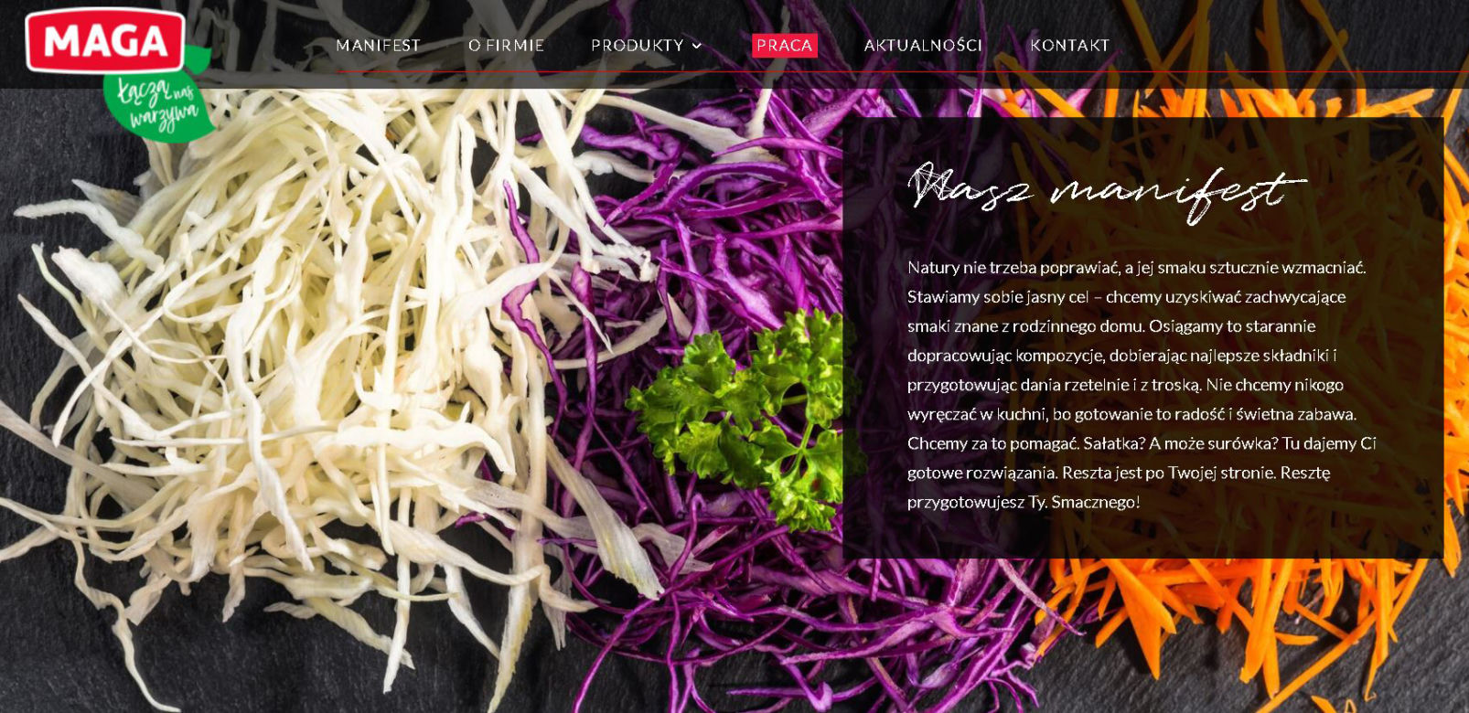 Firma Maga Foods w Dawidach