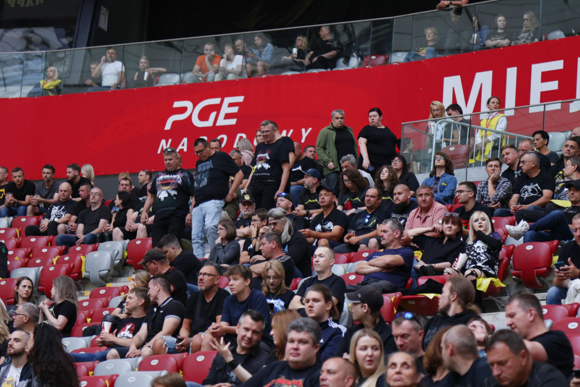 Koncert zespołu Metallica na PGE Narodowym w Warszawie