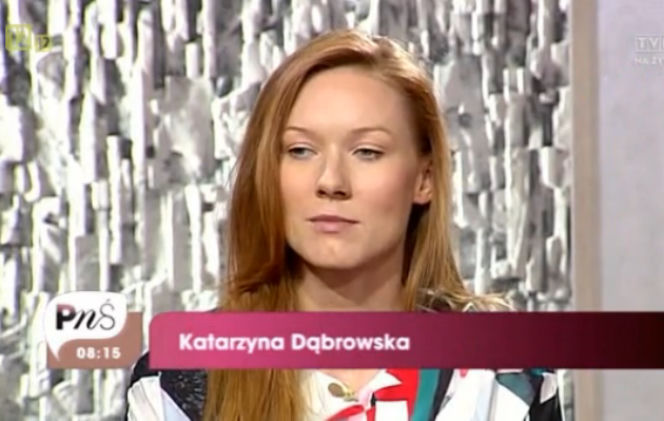 Katarzyna Dąbrowska czyli Wiktoria Consalida z ''Na dobre i na złe''