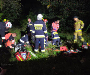 Pożar Cieszyce pod Wrocławiem 