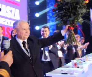 Kongres PiS - Jarosław Kaczyński ponownym prezesem PiS
