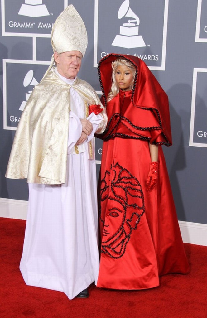 Nicki Minaj na rozdaniu Grammy