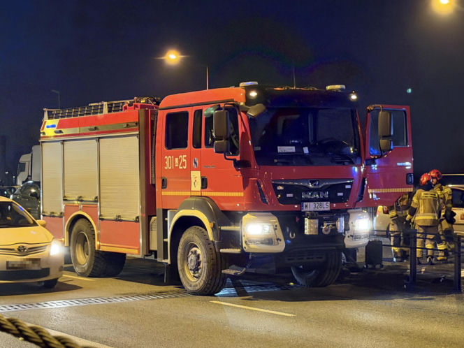 Karambol na moście Grota-Roweckiego