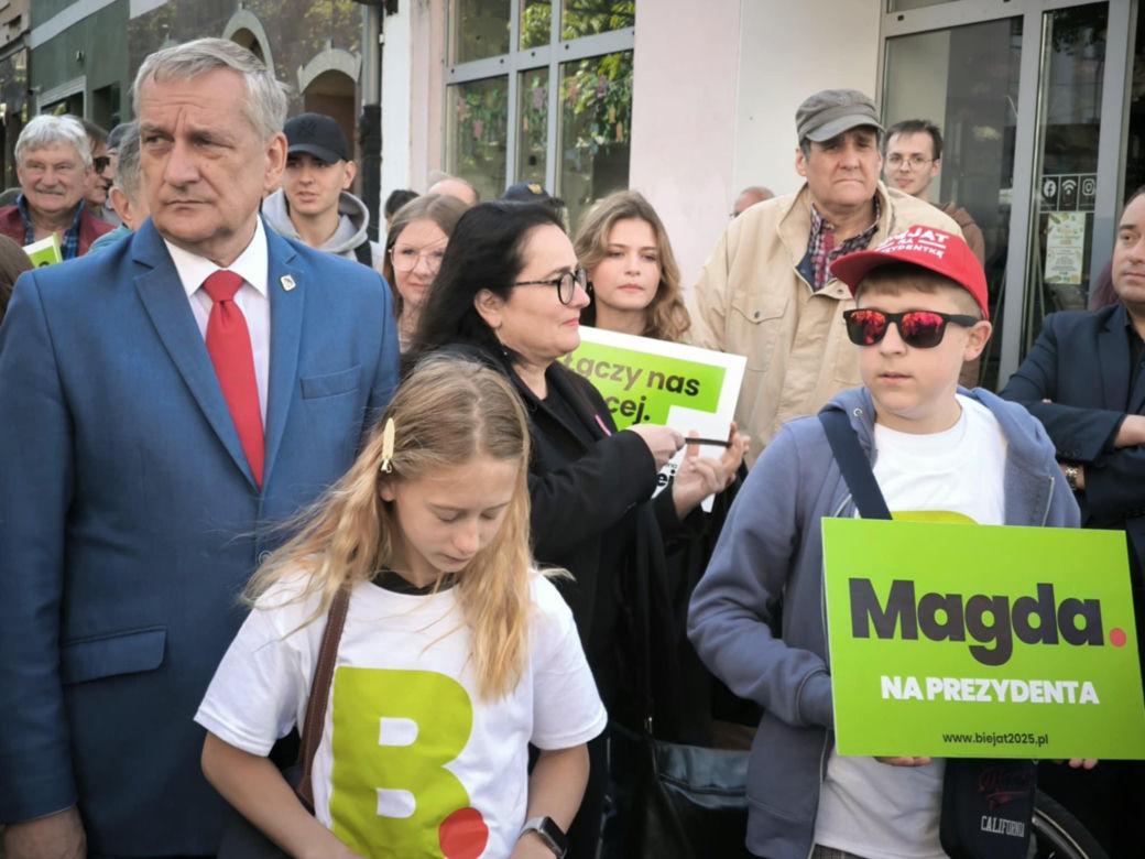 Magdalena Biejat w Lesznie 