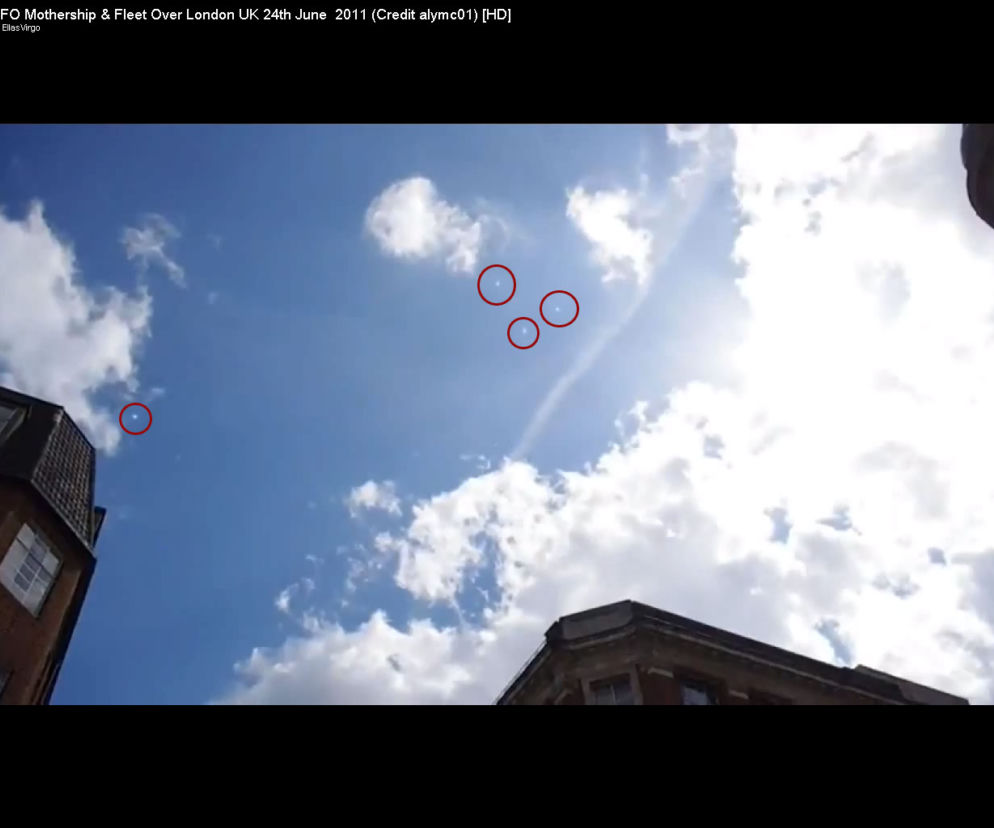 UFO nad Londynem: 6 dziwnych latających obiektów nad budynkiem BBC