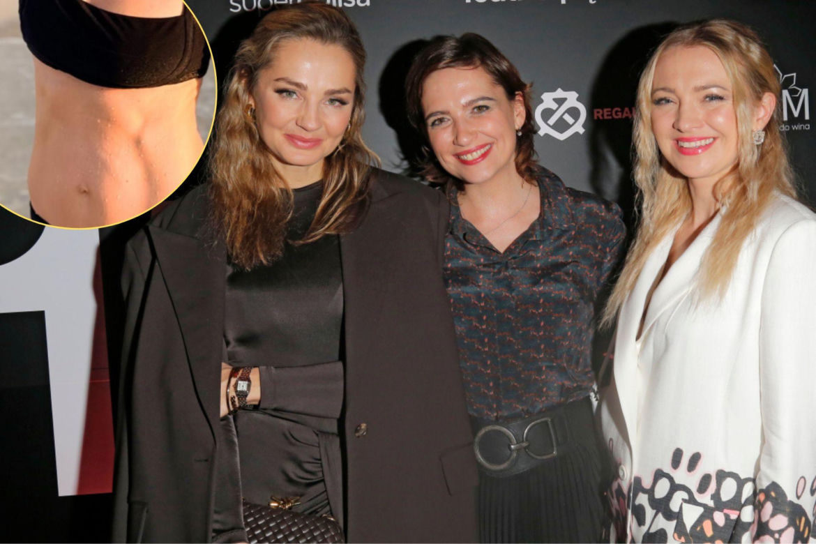 Małgorzata Socha pokazała umięśniony brzuch w bikini