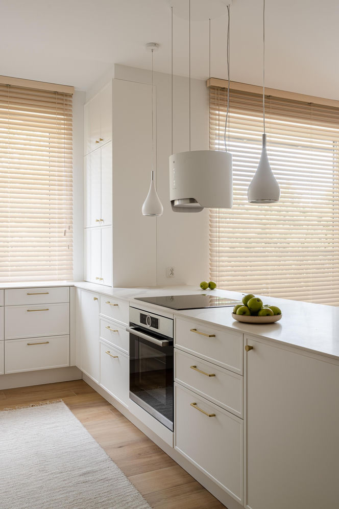 Mieszkanie w jasnych kolorach od KODO