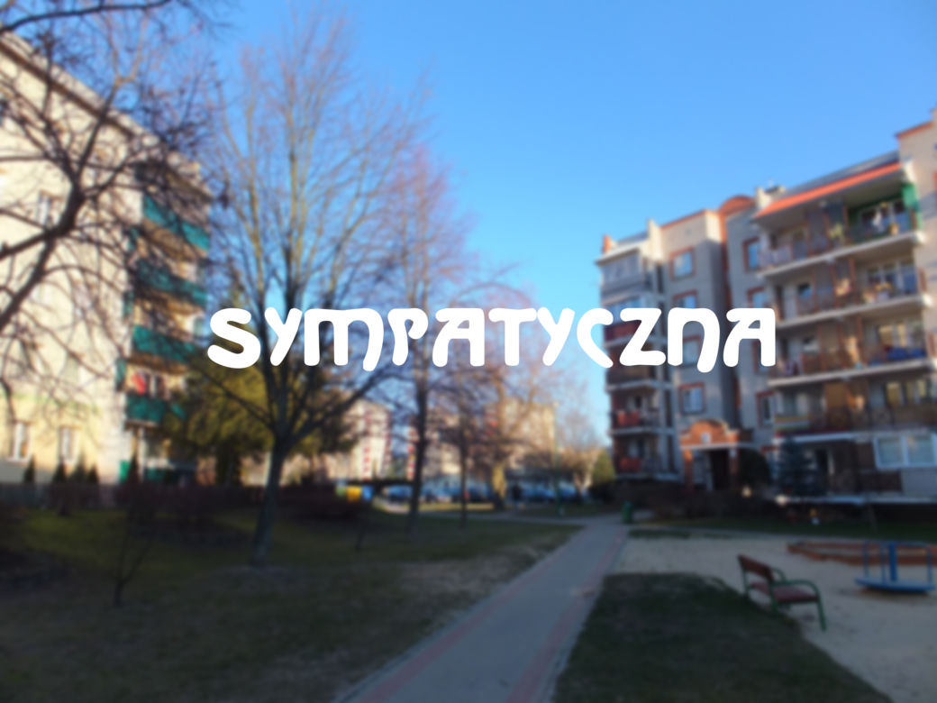 Ul. Sympatyczna (os. Leśna Dolina)