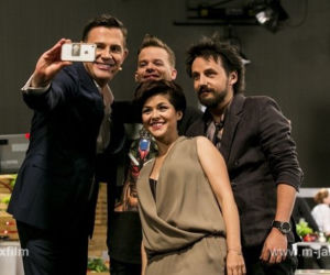 Wkręceni 2. Szyja / Tomek Zarówny (Paweł Domagała), Katarzyna Cichopek, Michał Piróg, Krzysztof Ibisz jako prowadzący show 