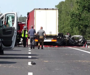 Wypadek na A6