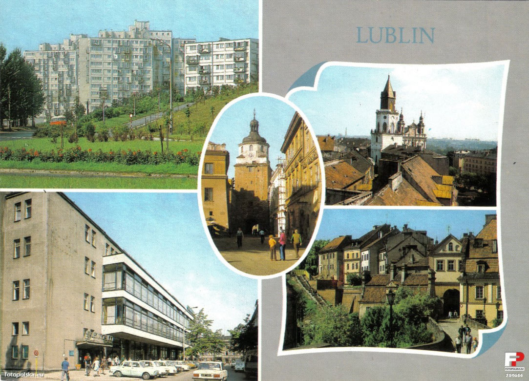 Widokówka z Lublina
