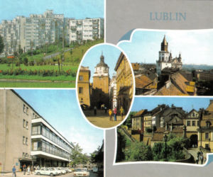 Widokówka z Lublina