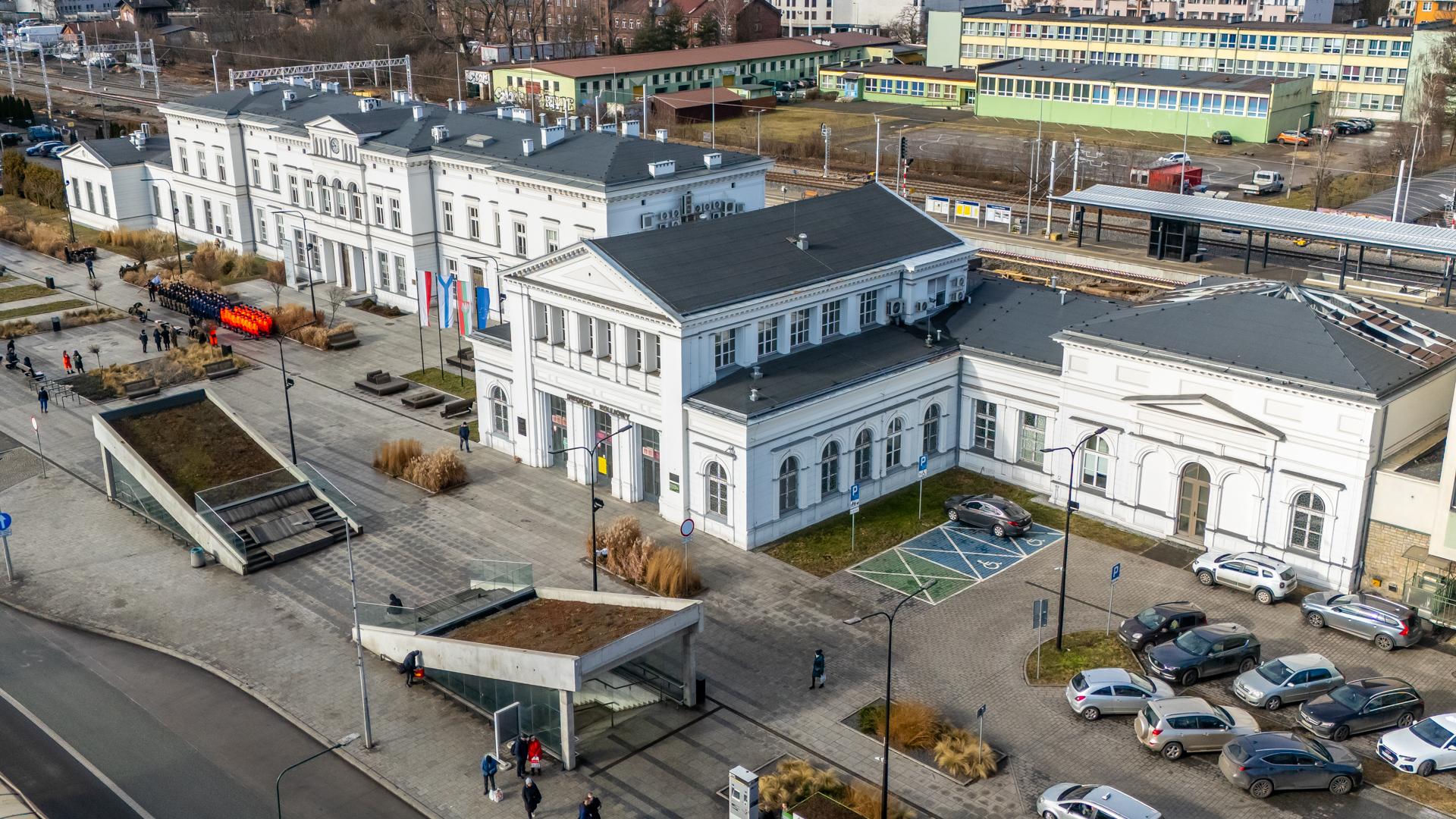 Przebudowa linii kolejowej E65 w Sosnowcu, remonty wiaduktów, dworca, peronów