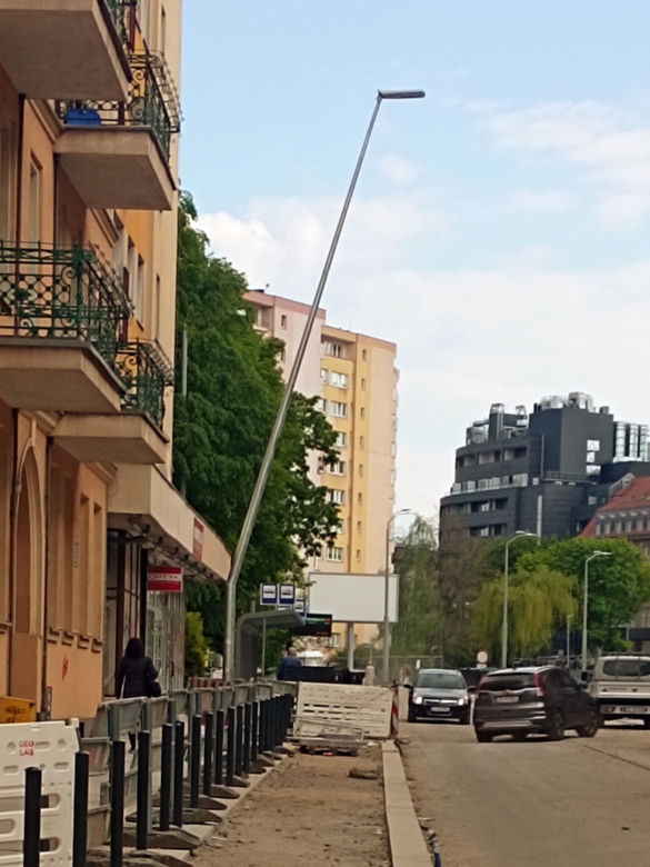 Słynny słup został wymieniony na "lepszy model"