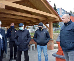 Nowa altana na Kmieciach 