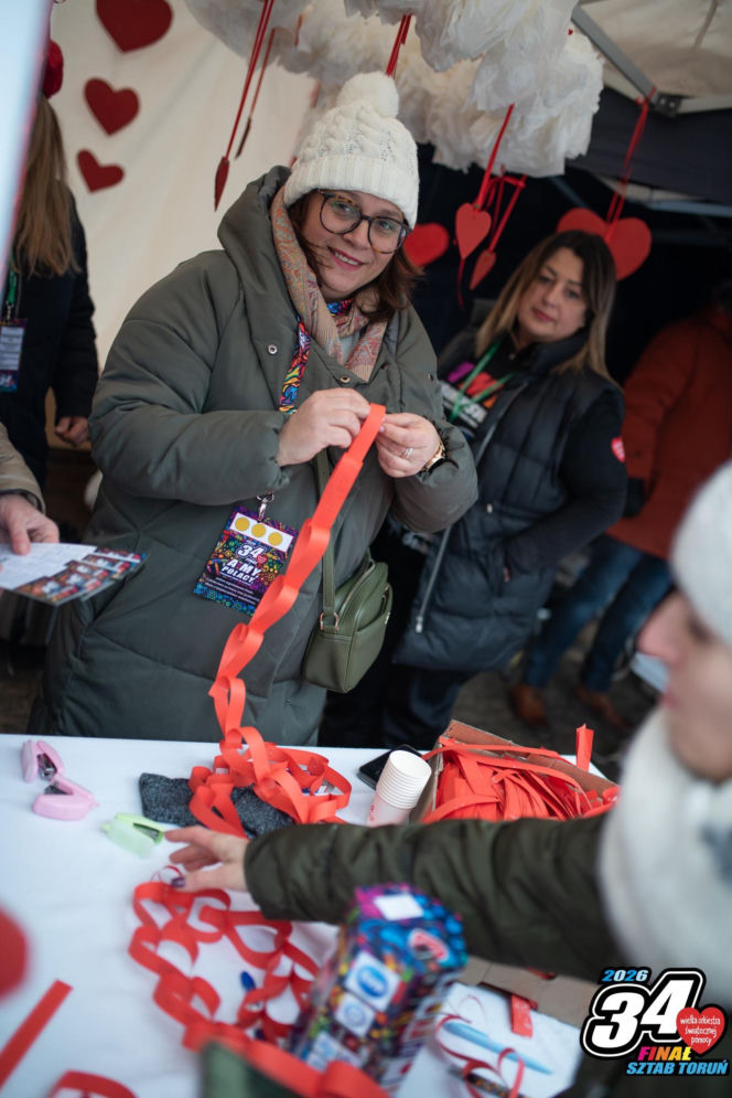 34. Finał Wielkiej Orkiestry Świątecznej Pomocy w Toruniu. Zdjęcia ze starówki