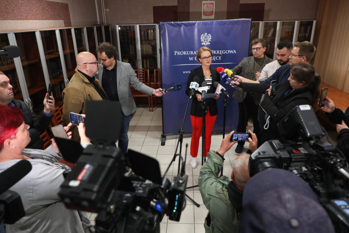 19-latek dokonał ataku w szkole w Ostrołęce. Usłyszał zarzuty