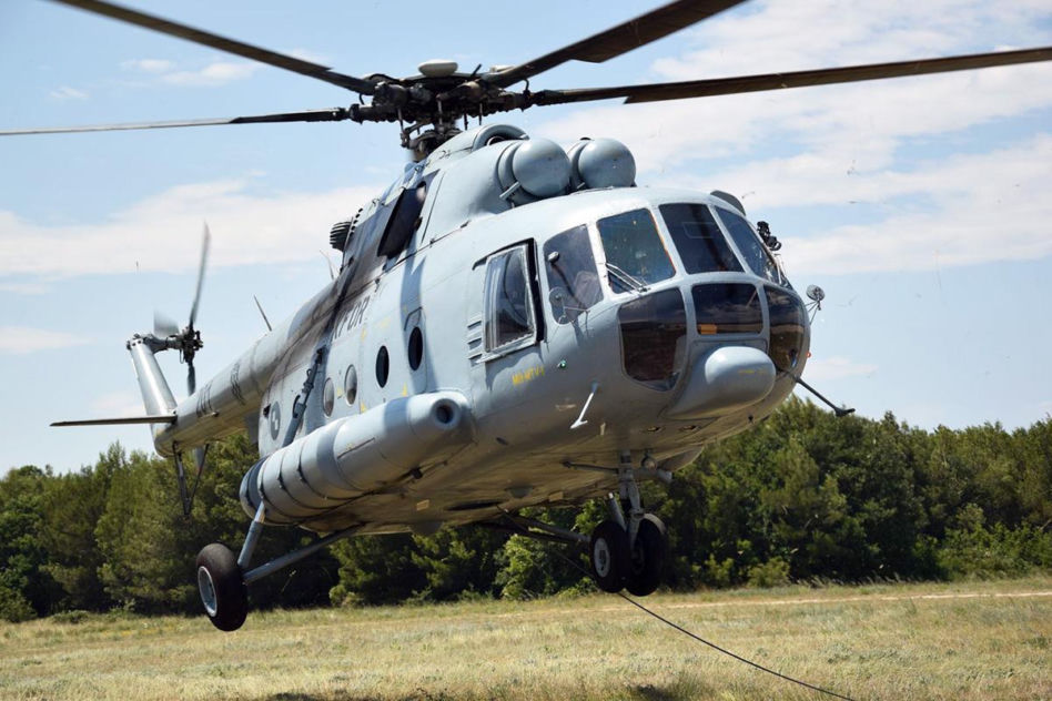 Chorwackie śmigłowce Mi-8MTV-1 oraz UH-60M Black Hawk