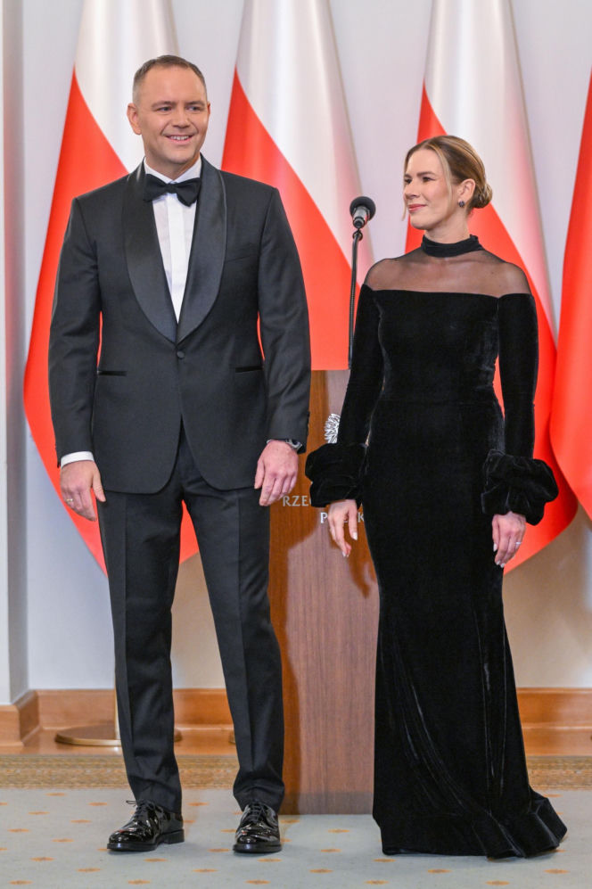 Nawroccy zadali szyku na spotkaniu z Korpusem Dyplomatycznym