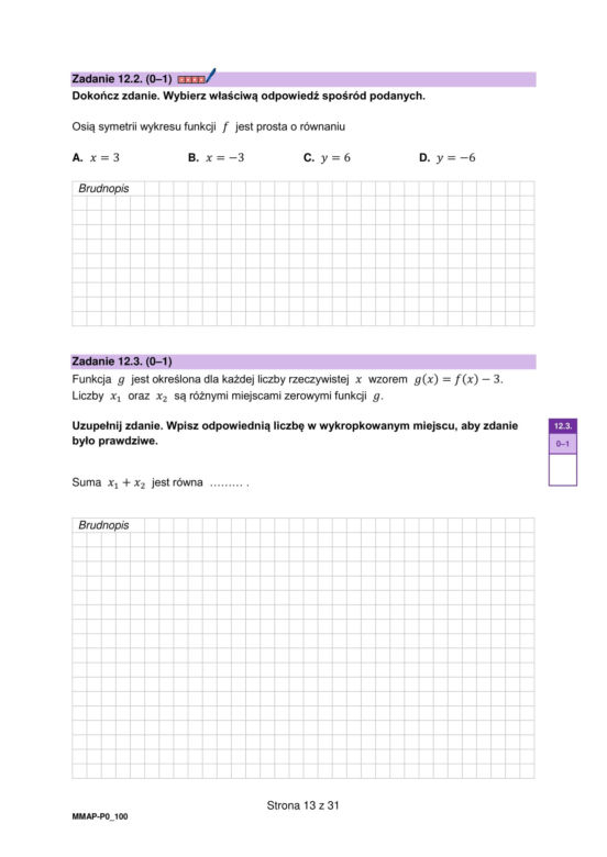 Matura 2025 - matematyka