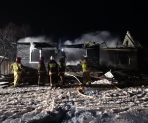 Julianka. Tragiczny pożar na Podlasiu. Nie żyje mężczyzna [21.01.2021]