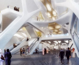Zaha Hadid - projekt stacji metra w Rijadzie, Arabia Saudyjska