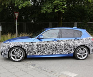 BMW Serii 1 po liftingu - zdjęcia szpiegowskie