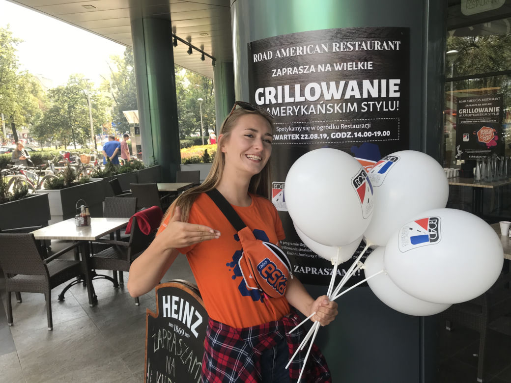 ESC na grillu w Road American Restaurant