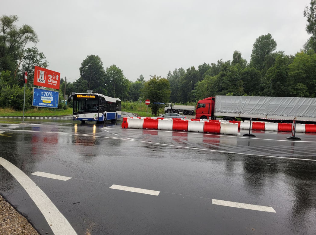Zmodernizowane rondo na ul. Jasnogórskiej